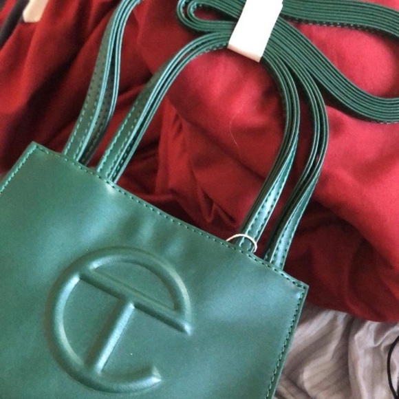 Telfar Handbags - Small Dark Olive Telfar Bag